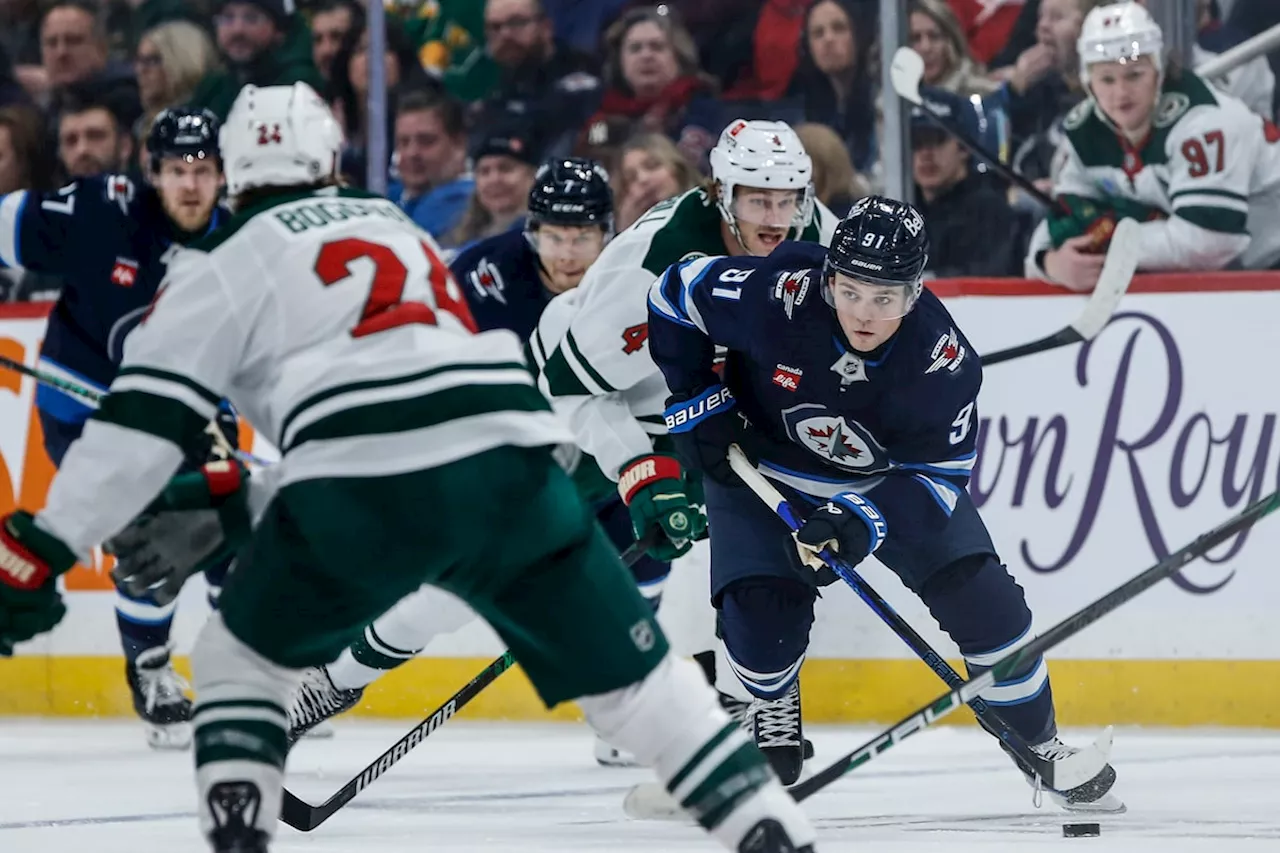 Hellebuyck nets shutout as Winnipeg Jets whip Minnesota Wild 5-0