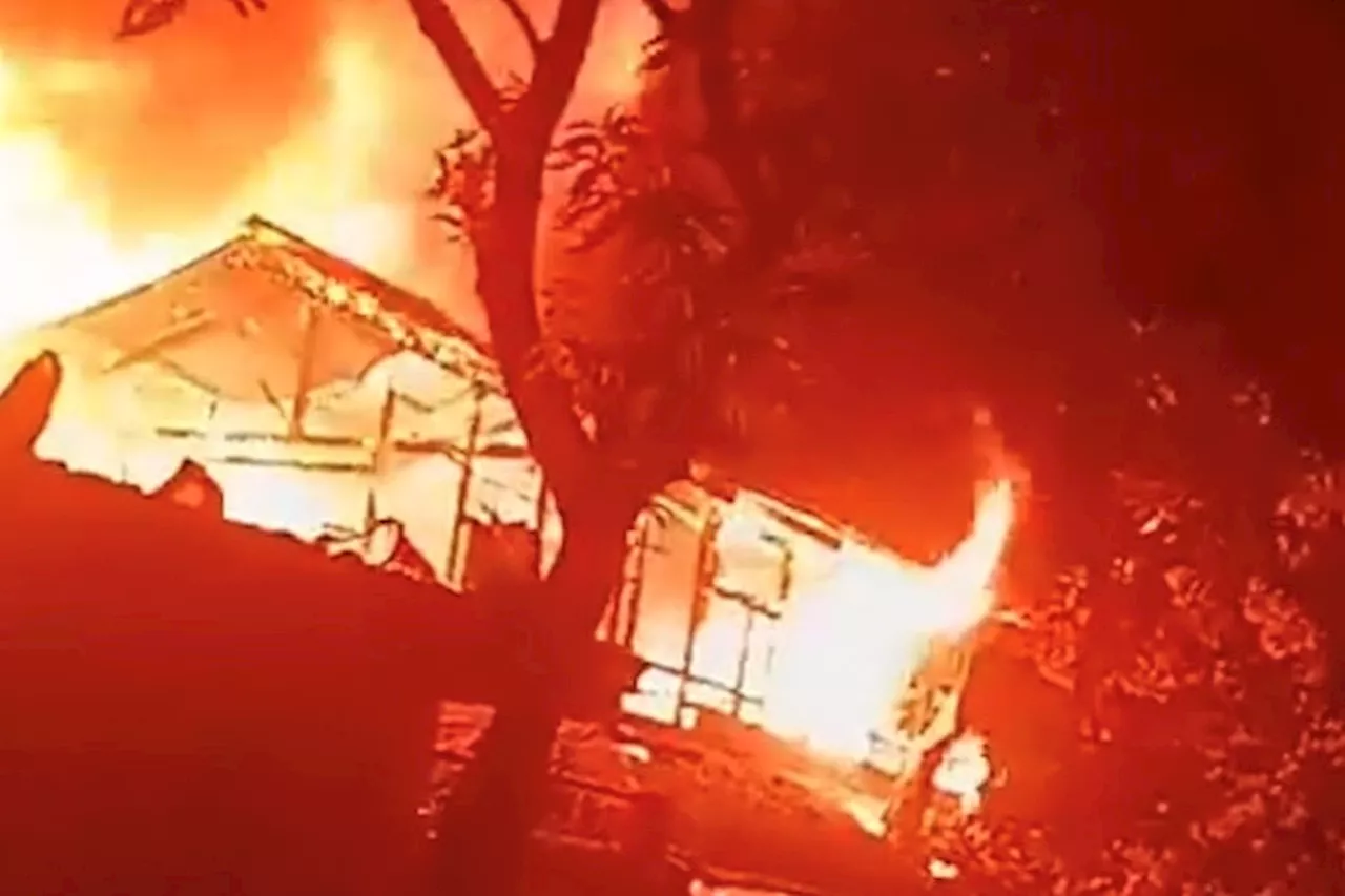 Fire hits a total of 7 houses in 2 Western Visayas cities