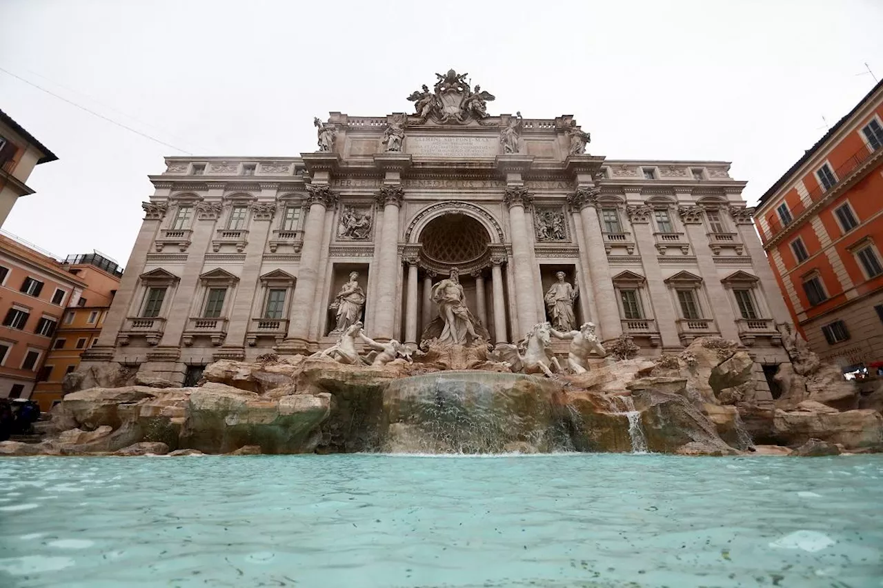 Rome’s Trevi Fountain restored in time for Jubilee year