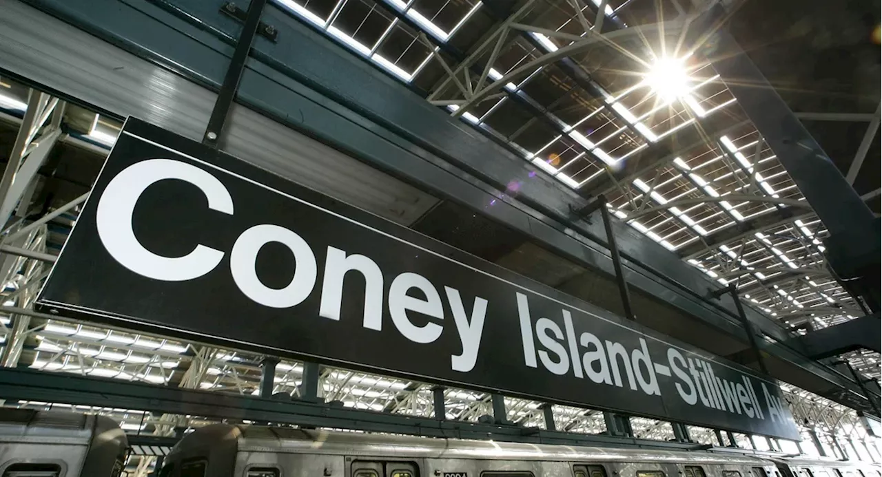 Woman dies in fire aboard F train in Coney Island, NYPD investigating as a homicide