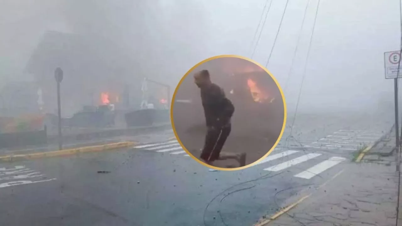 Desgracia en Brasil, avión se estrella en la chimenea de una casa, hay varios fallecidos