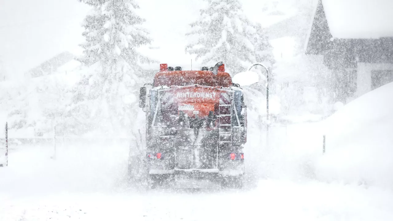  Massiver Schneefall – Behörden jetzt mit klarer Warnung