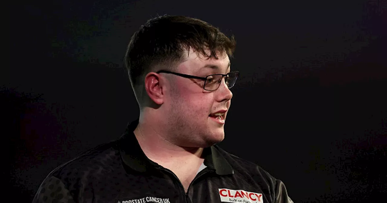 What time is Dylan Slevin's match on today in the World Darts Championship?