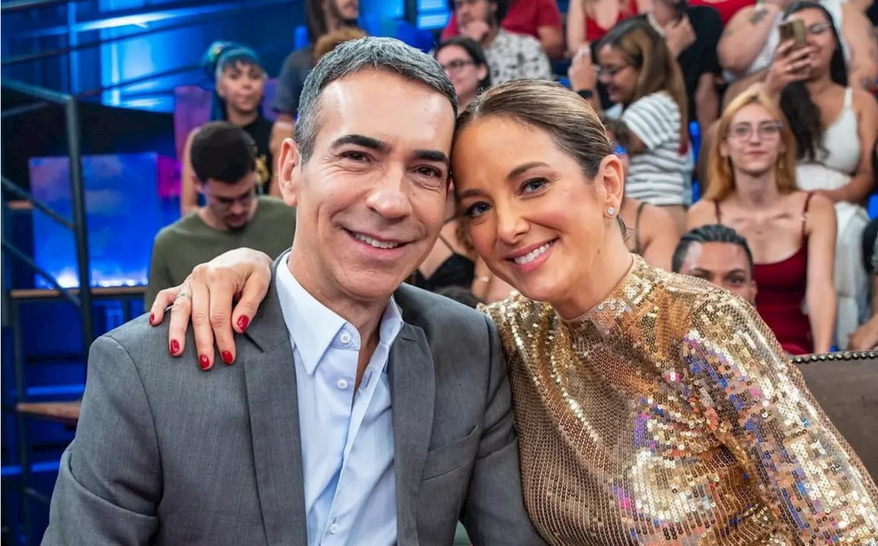 César Tralli e Ticiane Pinheiro cantam juntos no 'Altas Horas'; assista