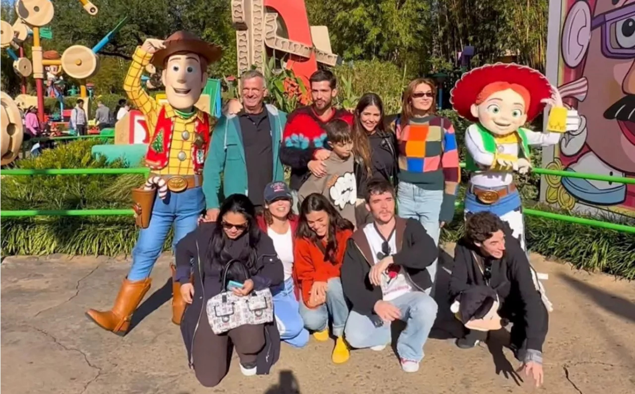 Mãe de João Guilherme comemora viagem à Disney em família com Bruna Marquezine