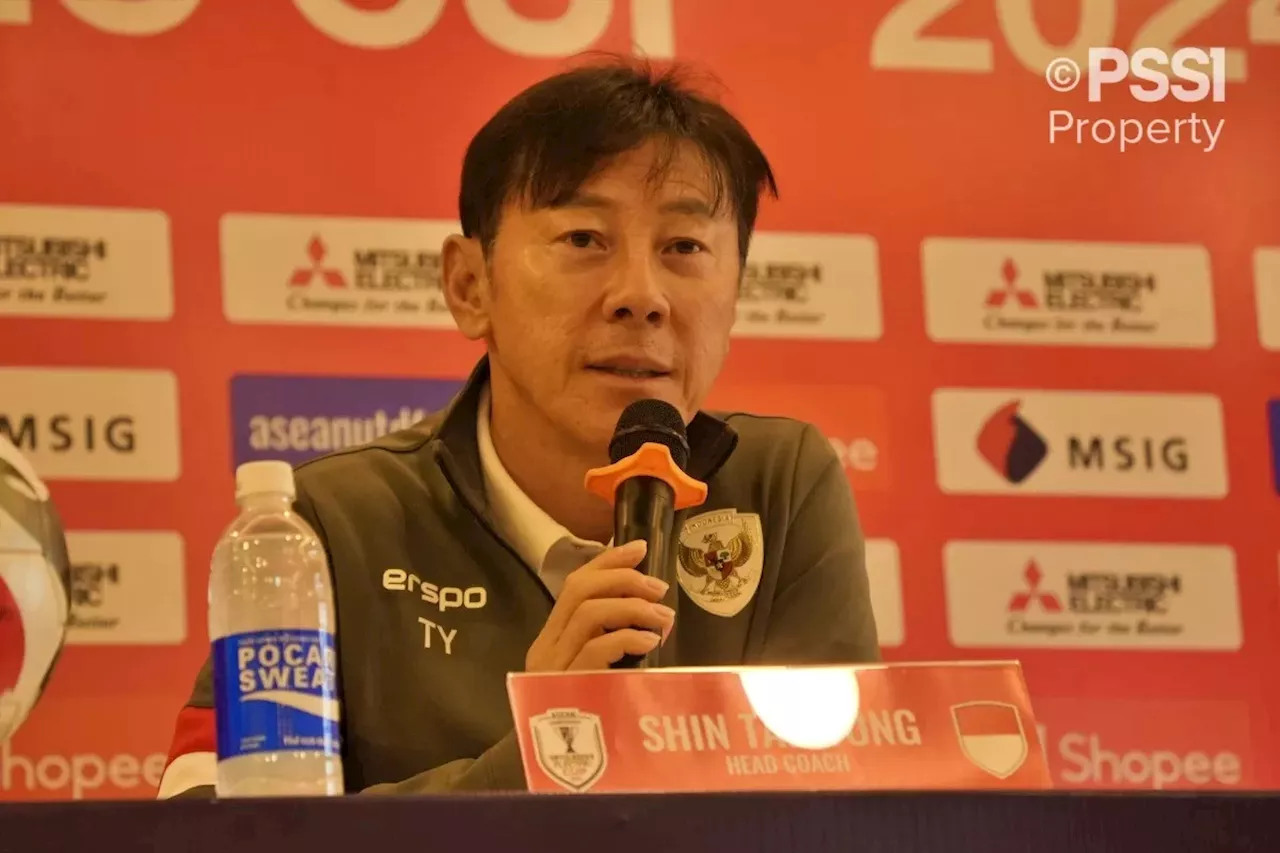 Dalih-dalih Shin Tae Yong Setelah Timnas Indonesia Gugur di Fase Grup Piala AFF 2024