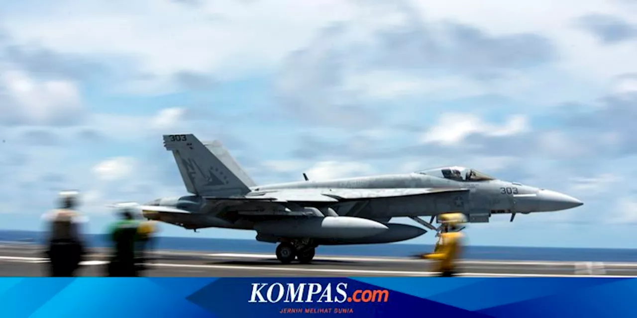 2 Jet Tempur AS Jatuh di Laut Merah, Ditembak Kapal Sendiri