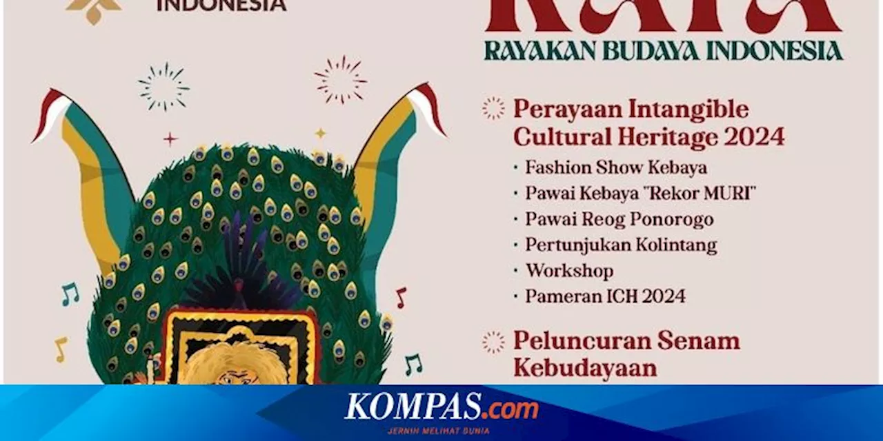 Kemenbud Gelar 'Raya', Rayakan Keberhasilan Capaian 3 Warisan Budaya Takbenda UNESCO