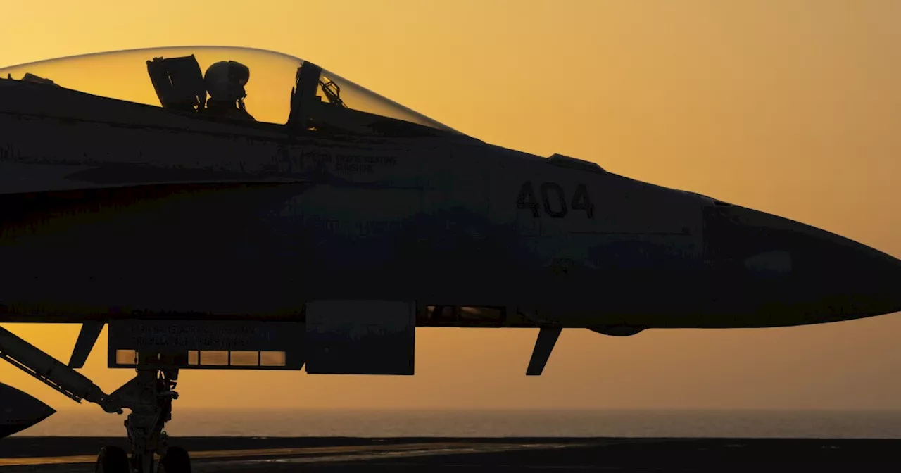 Two US Navy pilots shot down over Red Sea in apparent 'friendly fire' incident