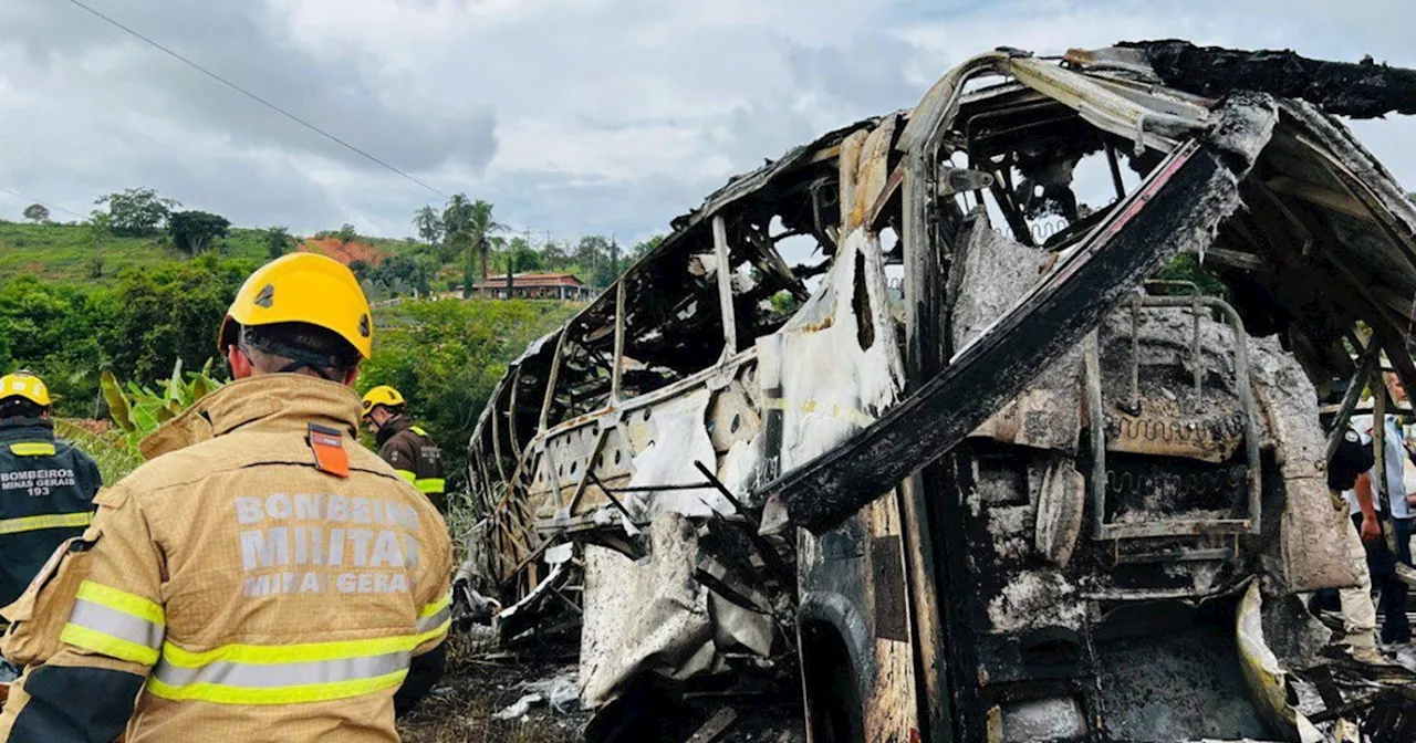 Ascienden a 41 los fallecidos en accidente de bus