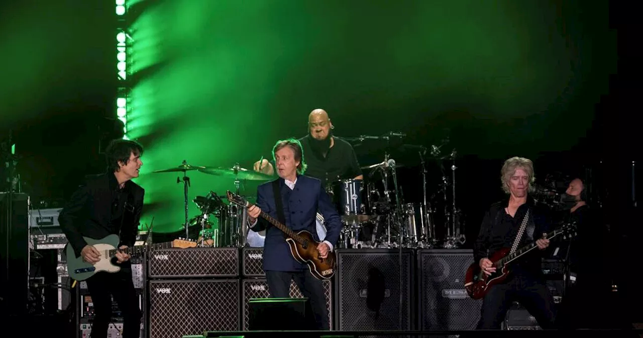 Paul McCartney cerró su Got Back Tour con grandes invitados, quienes completaron una lista de lujo