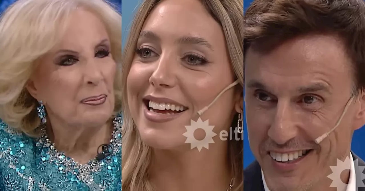Sofi Martínez intentó suavizar la discusión de Mirtha con Roberto, pero echó más leña al fuego