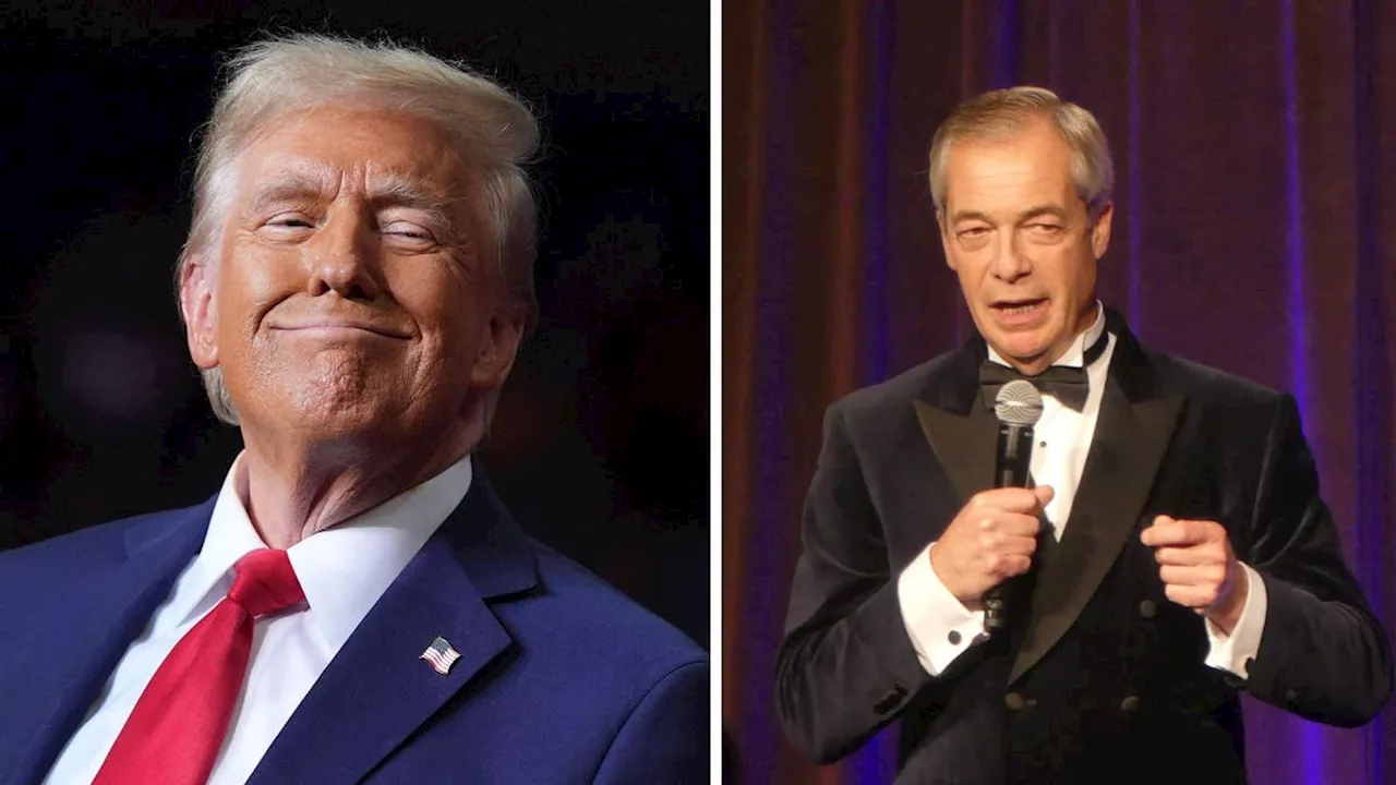 Nigel Farage offers to help UK ambassador Lord Mandelson win over Trump on tariffs