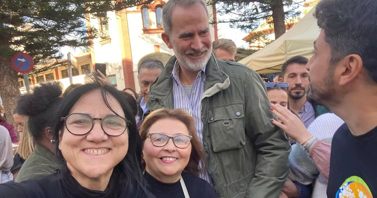 Le roi et la reine d’Espagne font une nouvelle visite surprise dans la région de Valence, sur les lieux des inondations