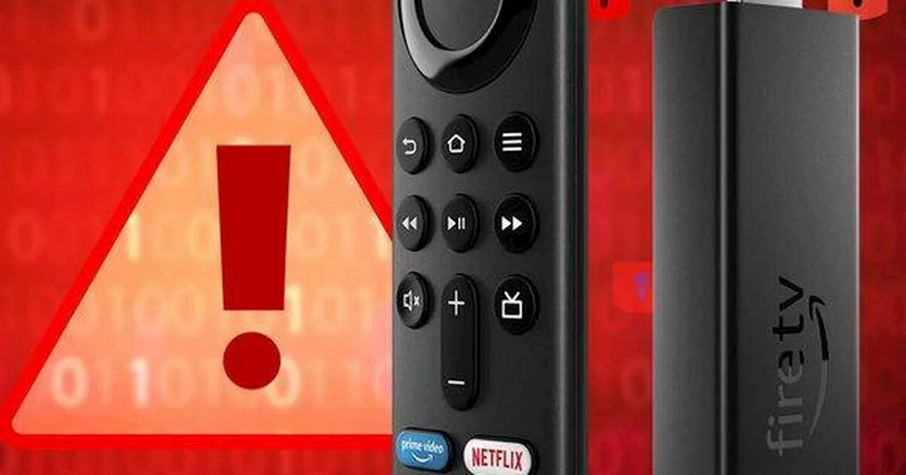 Amazon Fire TV Stick warning as users make same mistake