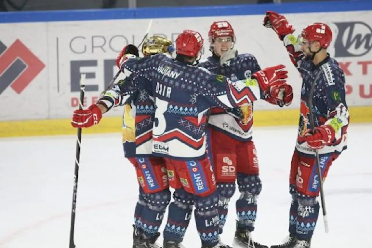 Angers en patron, Grenoble à l'arraché contre Anglet en Ligue Magnus