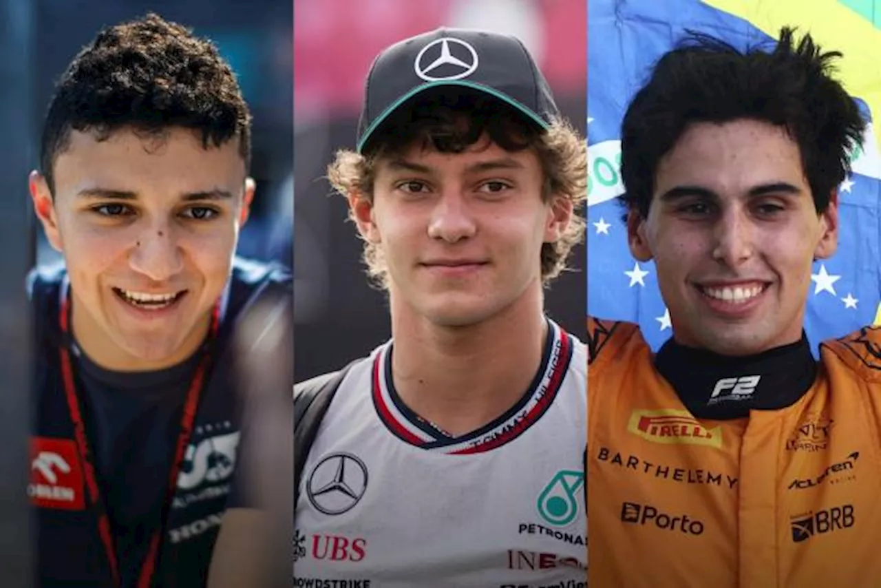 Hadjar, Antonelli, Bortoleto : qui sont les rookies qui vont lancer leur carrière en F1 en 2025