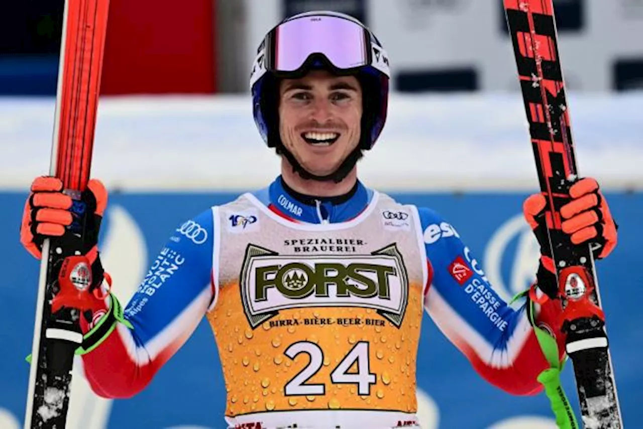 Marco Odermatt remporte le géant d'Alta Badia devant Léo Anguenot