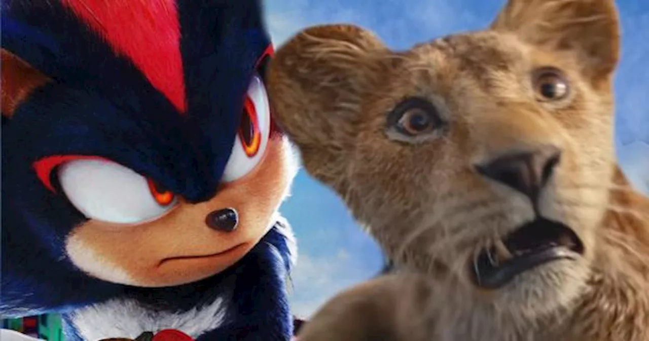 Sonic 3: La película aplasta a Mufasa: El Rey León en su semana de estreno