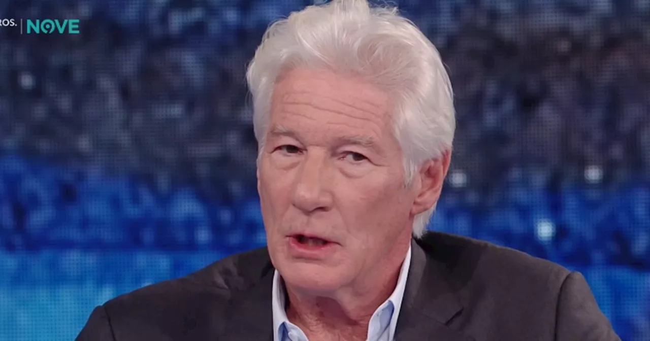 Richard Gere fa scena muta: a Che Tempo Che Fa non una parola su Open Arms