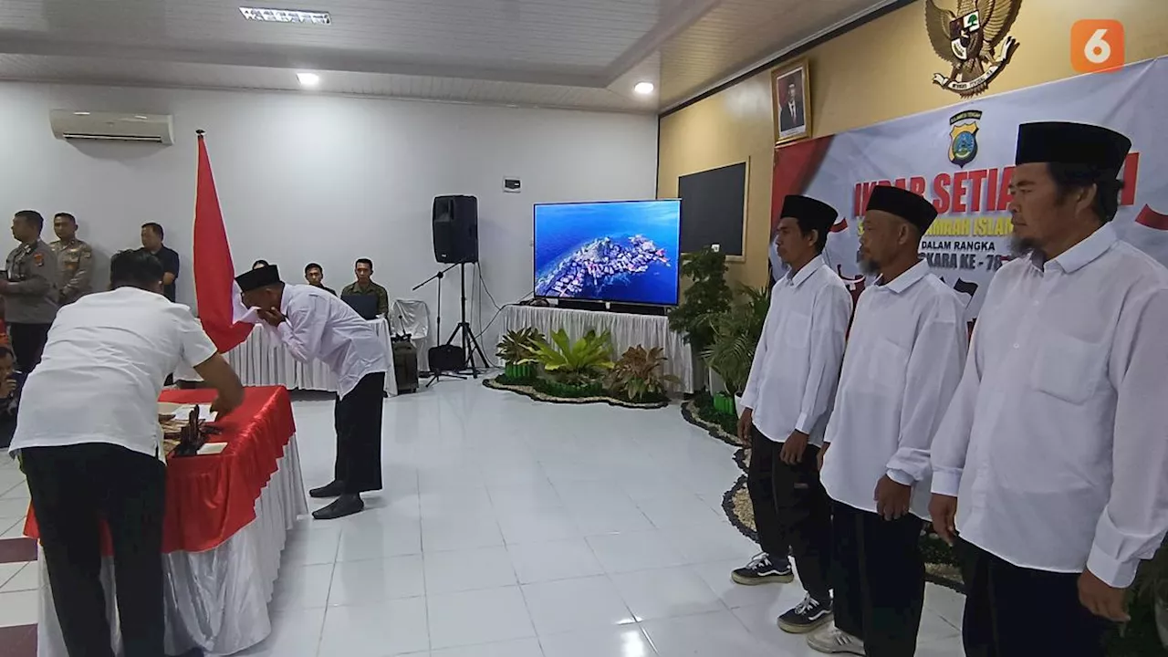 1.400 Mantan Anggota Jamaah Islamiyah Deklarasi Pembubaran di Solo