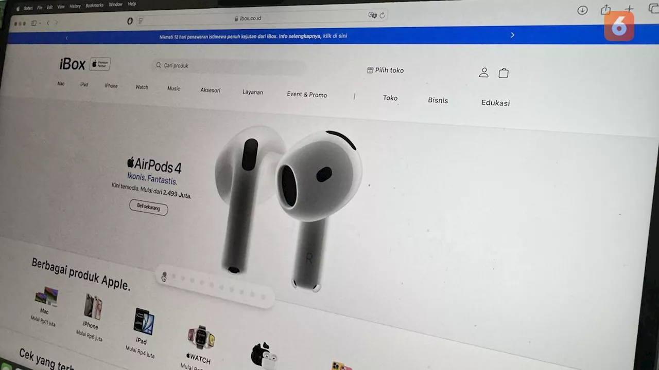 Apple Rilis AirPods 4 dan AirPods Max USB-C di Indonesia, Cek Harga Resminya