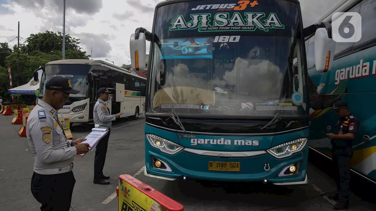 Armada Bus di Terminal Kalideres Dipastikan Siap untuk Mudik Nataru