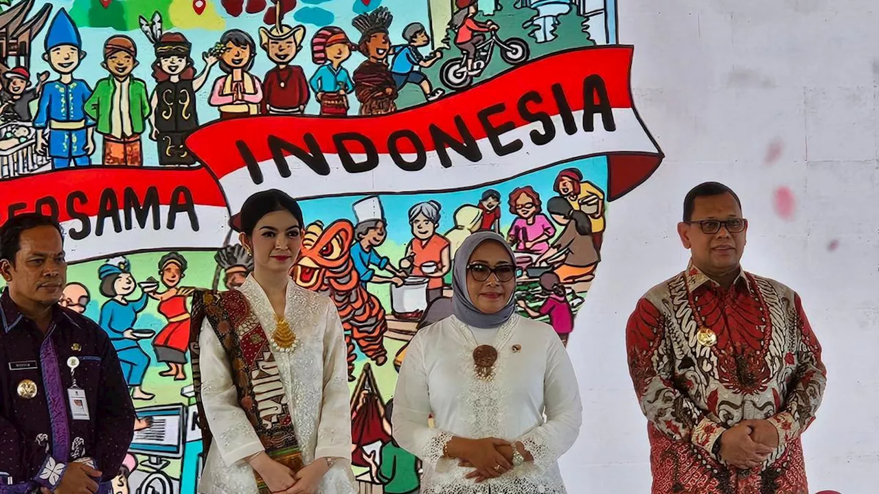 Istri Wapres Resmikan Ruang Bersama Indonesia saat Hari Ibu, Ruang Bagi Anak dalam Berkreativitas