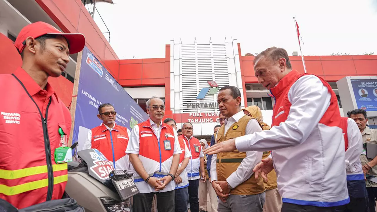 Menteri ESDM Kunjungi Terminal BBM Tanjung Gerem, Pastikan Stok BBM dan LPG Aman Saat Nataru