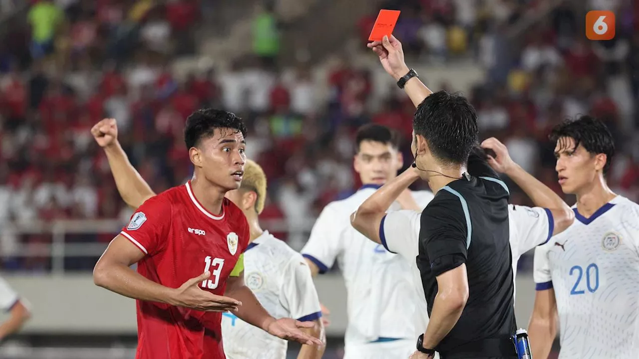 Shin Tae-yong Akui Kartu Merah Muhammad Ferrari Berperan Besar dalam Kekalahan Timnas Indonesia dari Filipina