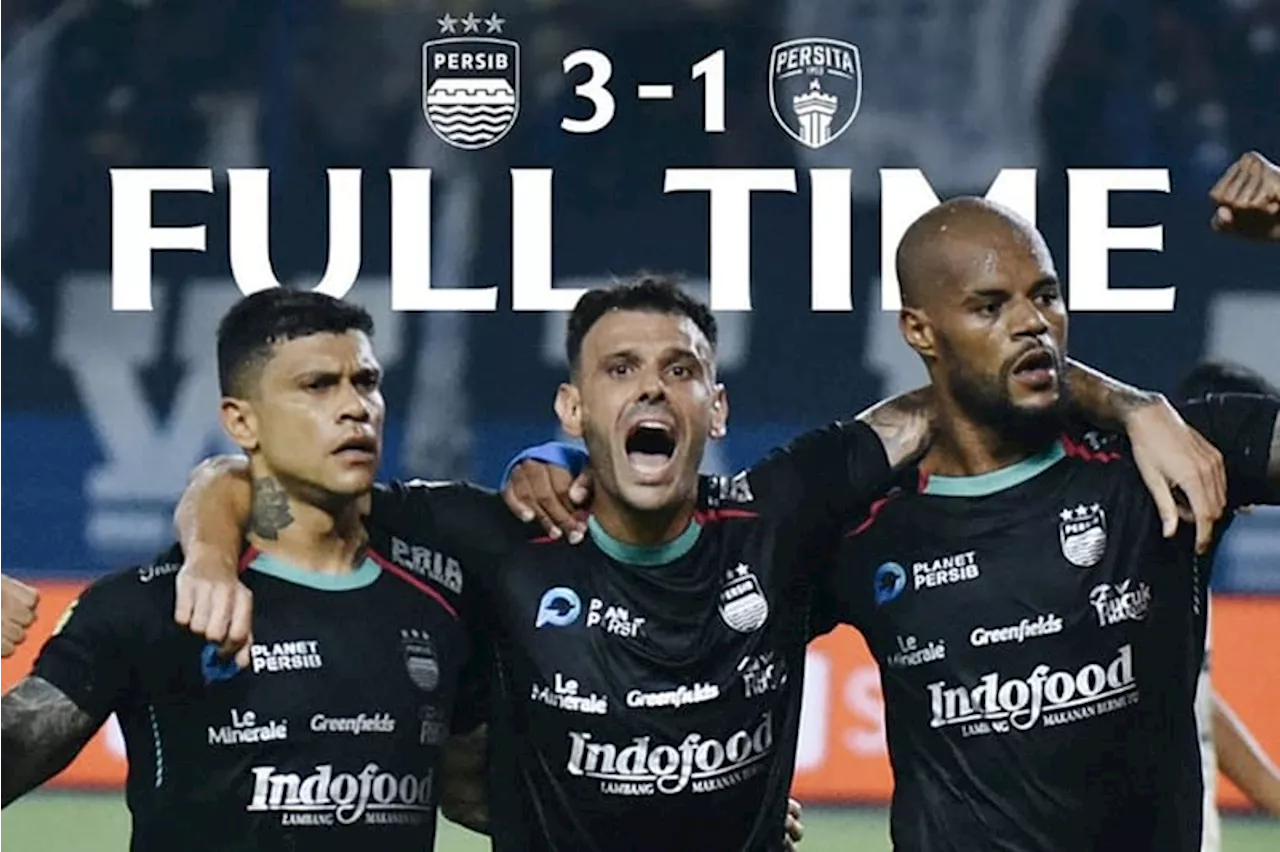 Persib Bandung vs Persita, Maung Bandung Menang 3-1