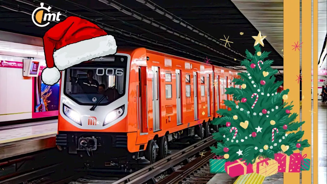 Así serán los horarios del Metro y Metrobús en la CDMX durante la semana de Navidad