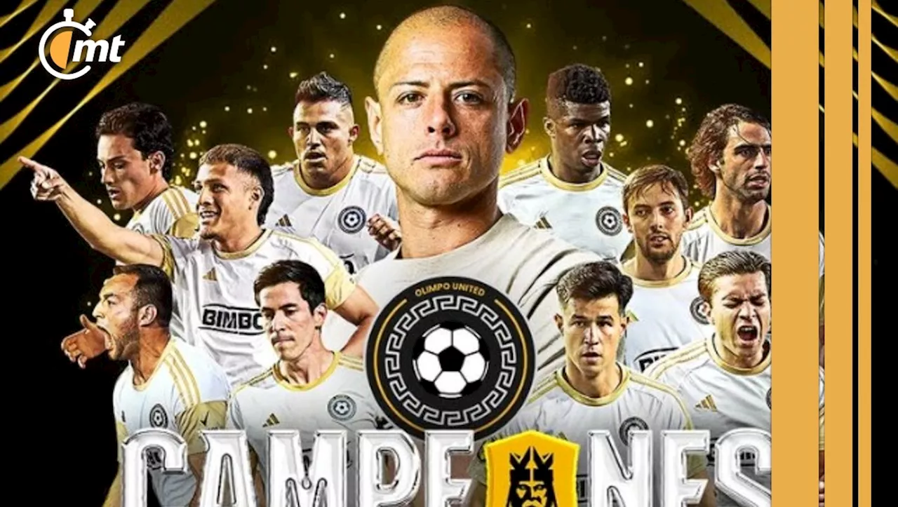 Chicharito Hernandez y Olimpo United son campeones de la Kings League Américas