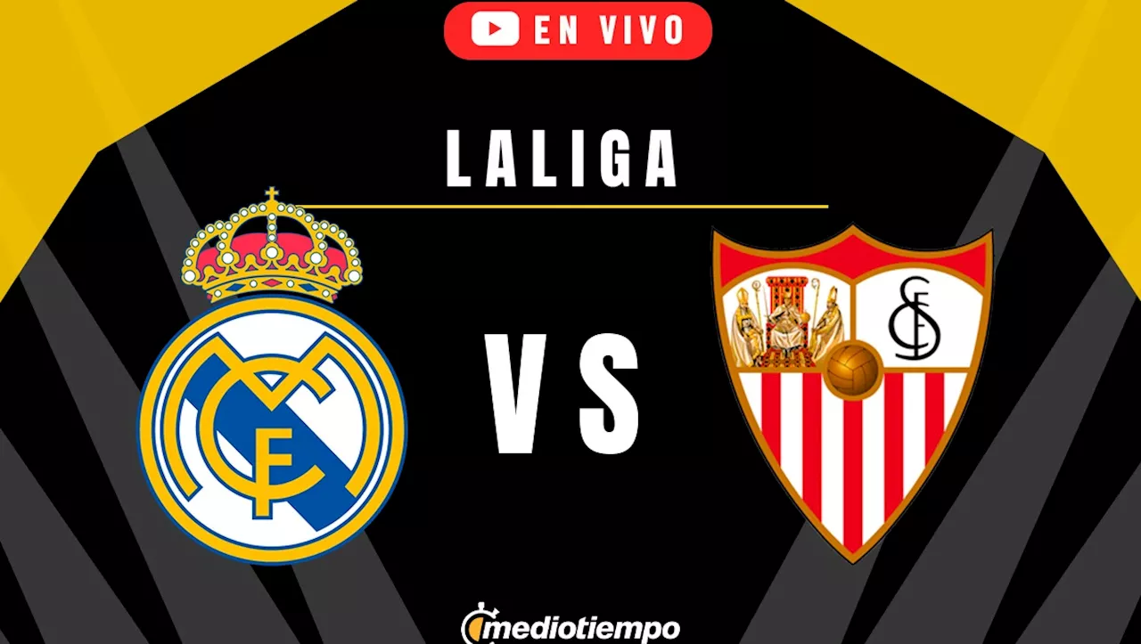 Real Madrid vs. Sevilla EN VIVO. Partido ONLINE J18 LaLiga 2024