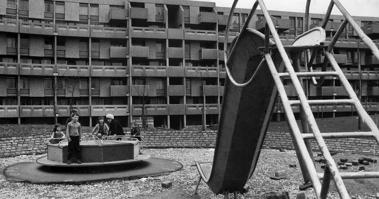 The life and death of an estate: Rare photos capture changing face of Hulme