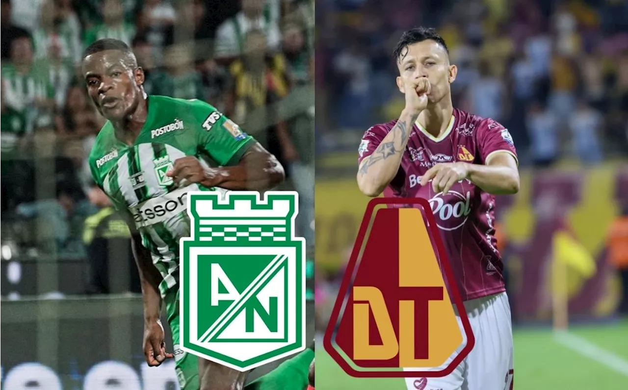 Atlético Nacional vs Deportes Tolima: ¿A qué hora y dónde VER partido HOY de la Final de Vuelta de la Liga de