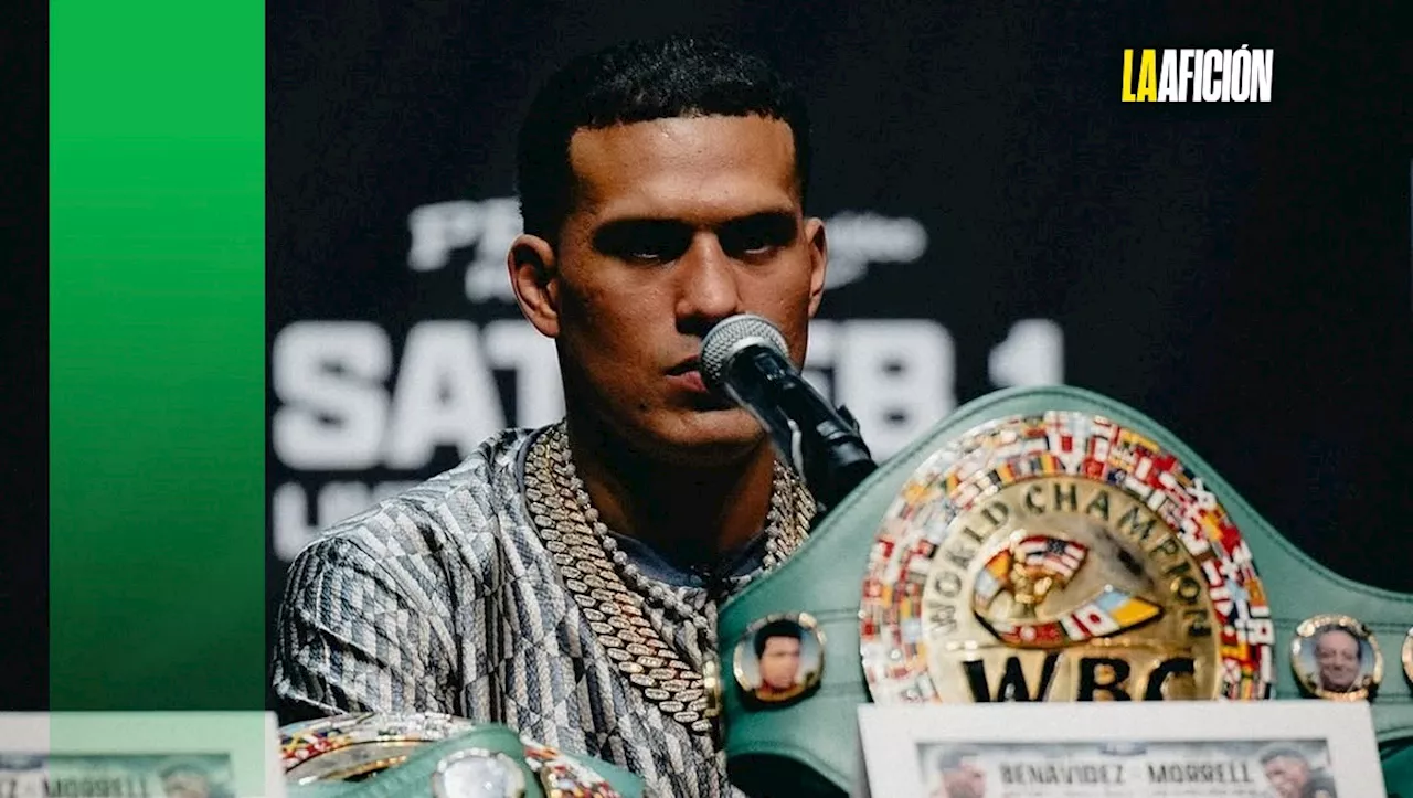 Benavidez vuelve a insistir en enfrentar al 'Canelo': 'Sería la pelea más grande del boxeo mexicano'