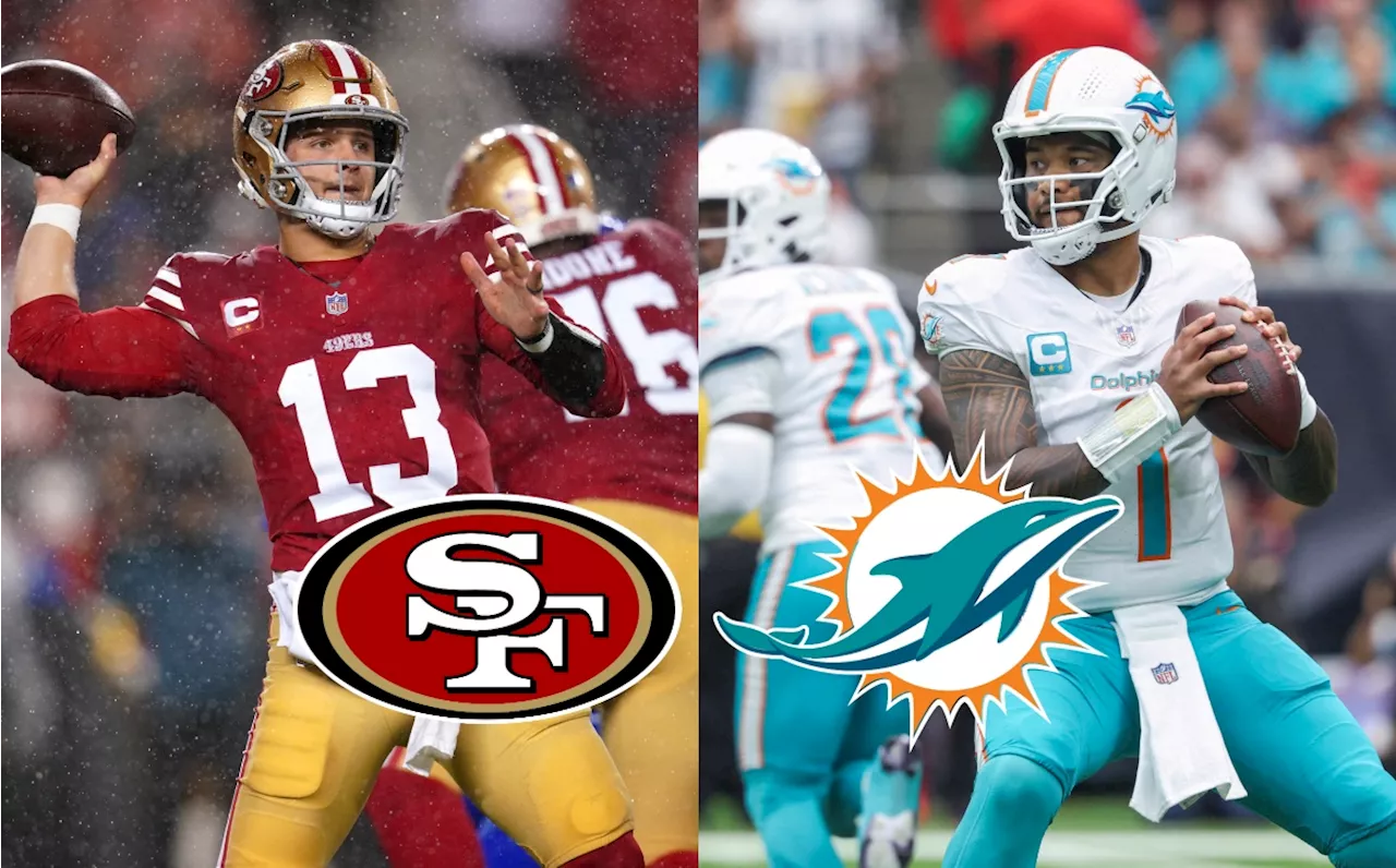 San Francisco 49ers vs Miami Dolphins: ¿Dónde y a qué hora VER partido HOY de la semana 16 de la NFL?