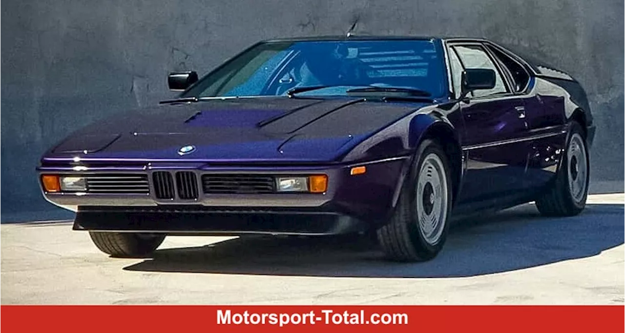 Dieser einmalige BMW M1 (E26) ist sehr violett