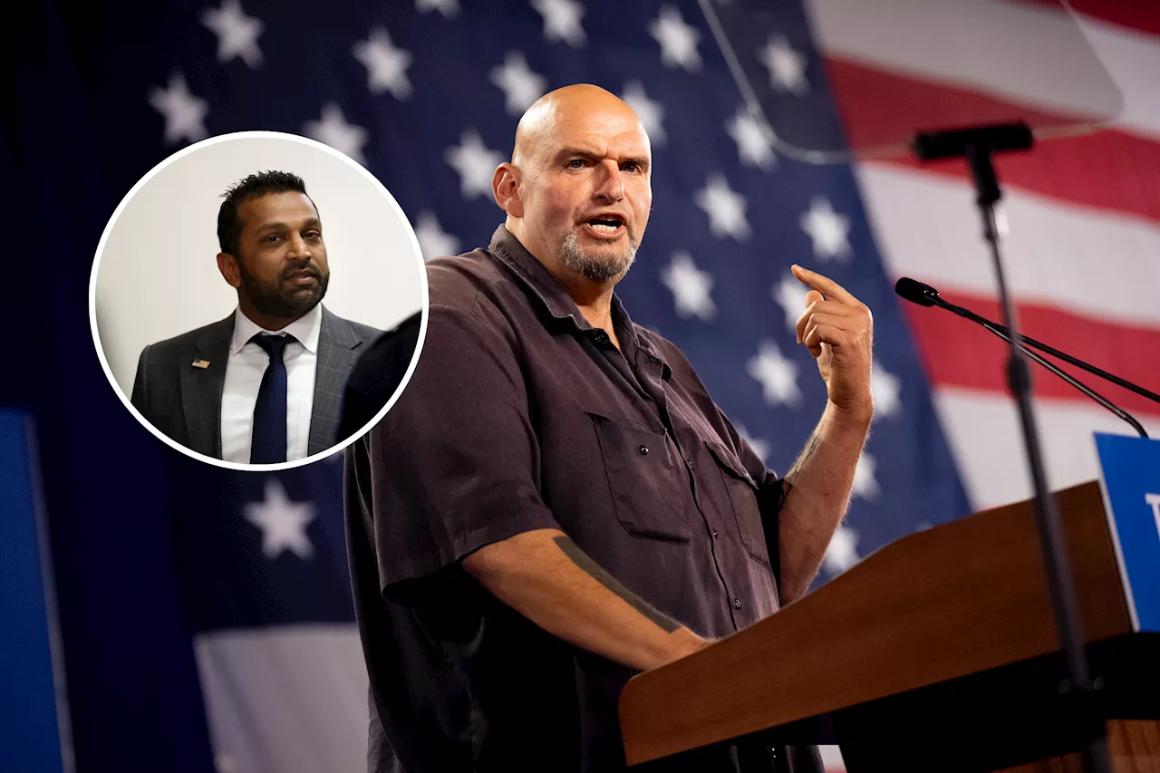 Fetterman Reveals What Kash Patel Told Him About Going After Trump Enemies