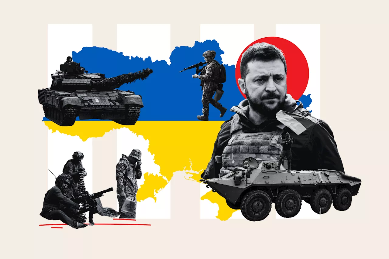 Ukraine War Maps: How Battle Lines Shifted in 2024