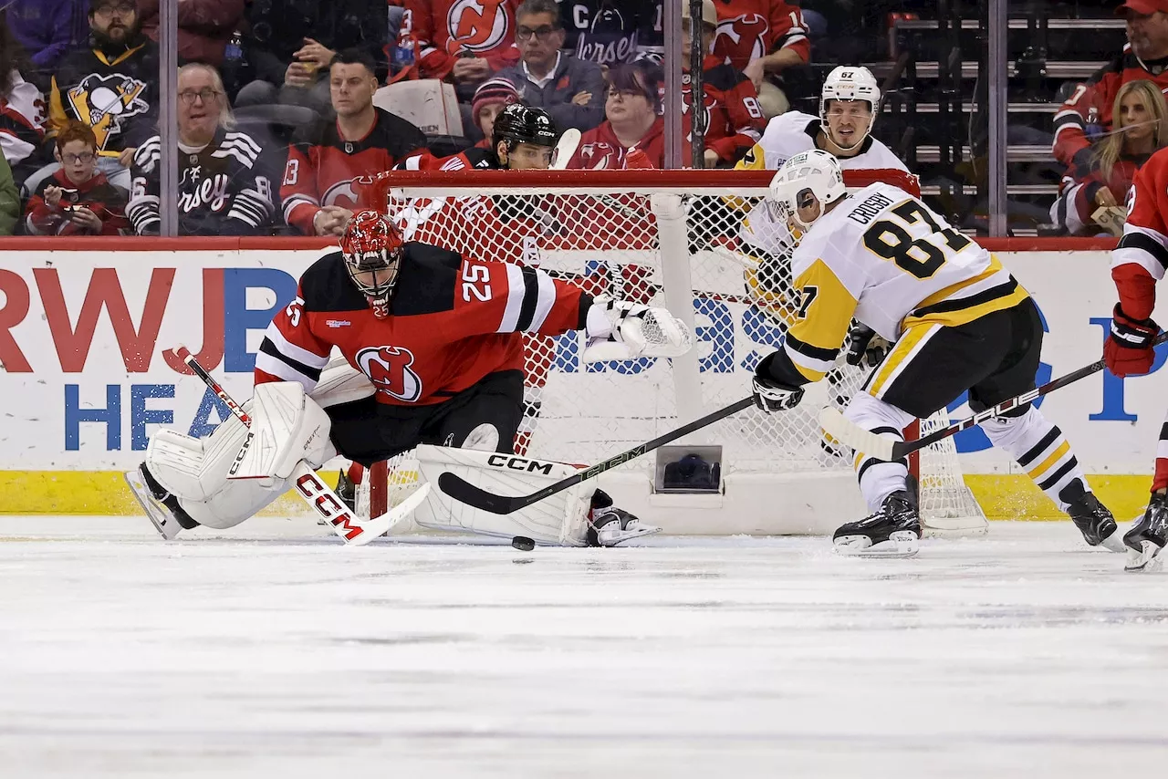 Jacob Markstrom, Devils shut out Penguins after another slow start