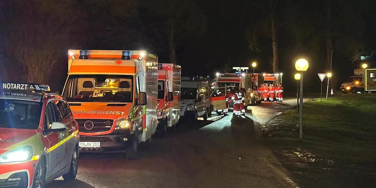 Brand in Wohnheim in Hilpoltstein: Gro&szlig;einsatz von Feuerwehr und Rettungsdienst