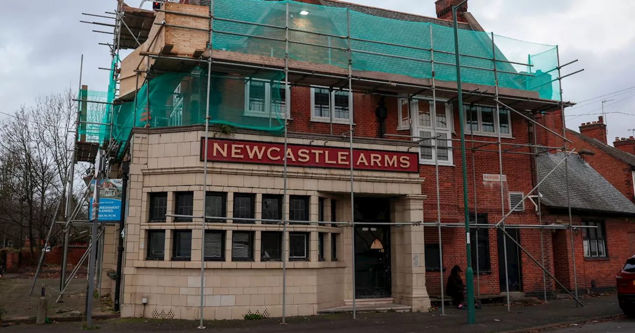 Work starts on abandoned city pub after sale to mystery buyer