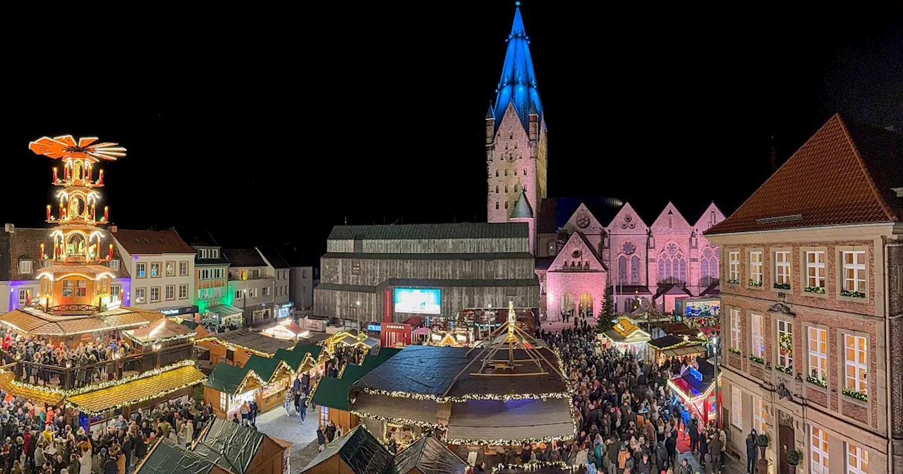 Am Montag wird es auf dem Paderborner Weihnachtsmarkt dunkel und still