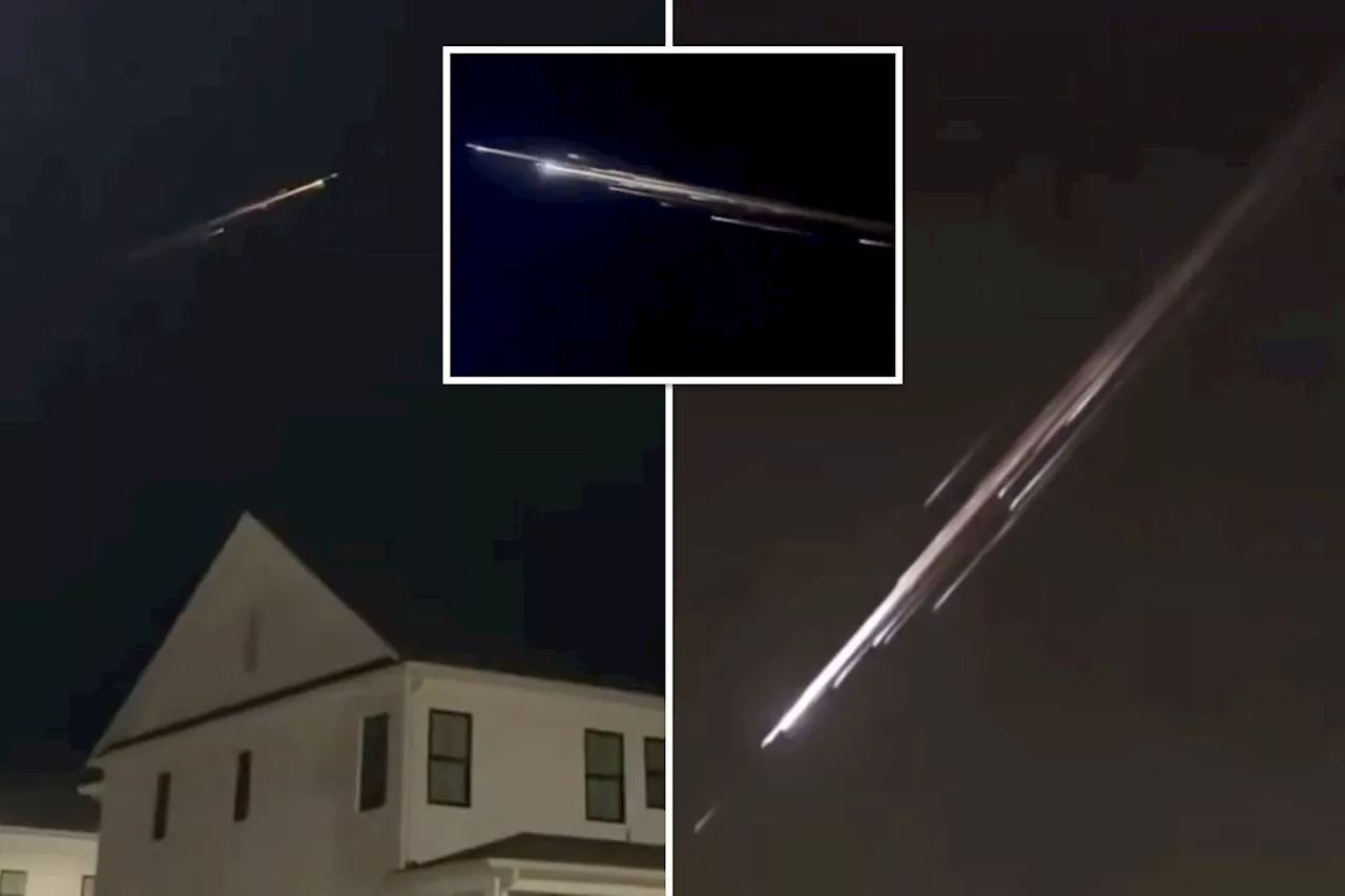 Massive fireball spotted streaking across US skies — and it came from China