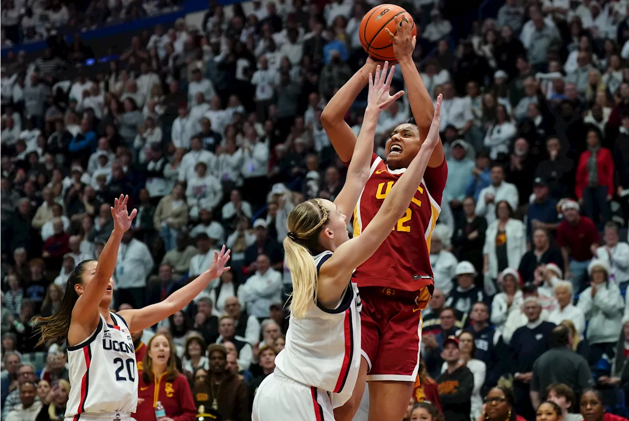 Relentless JuJu Watkins helps USC find revenge on UConn in top-ten thriller