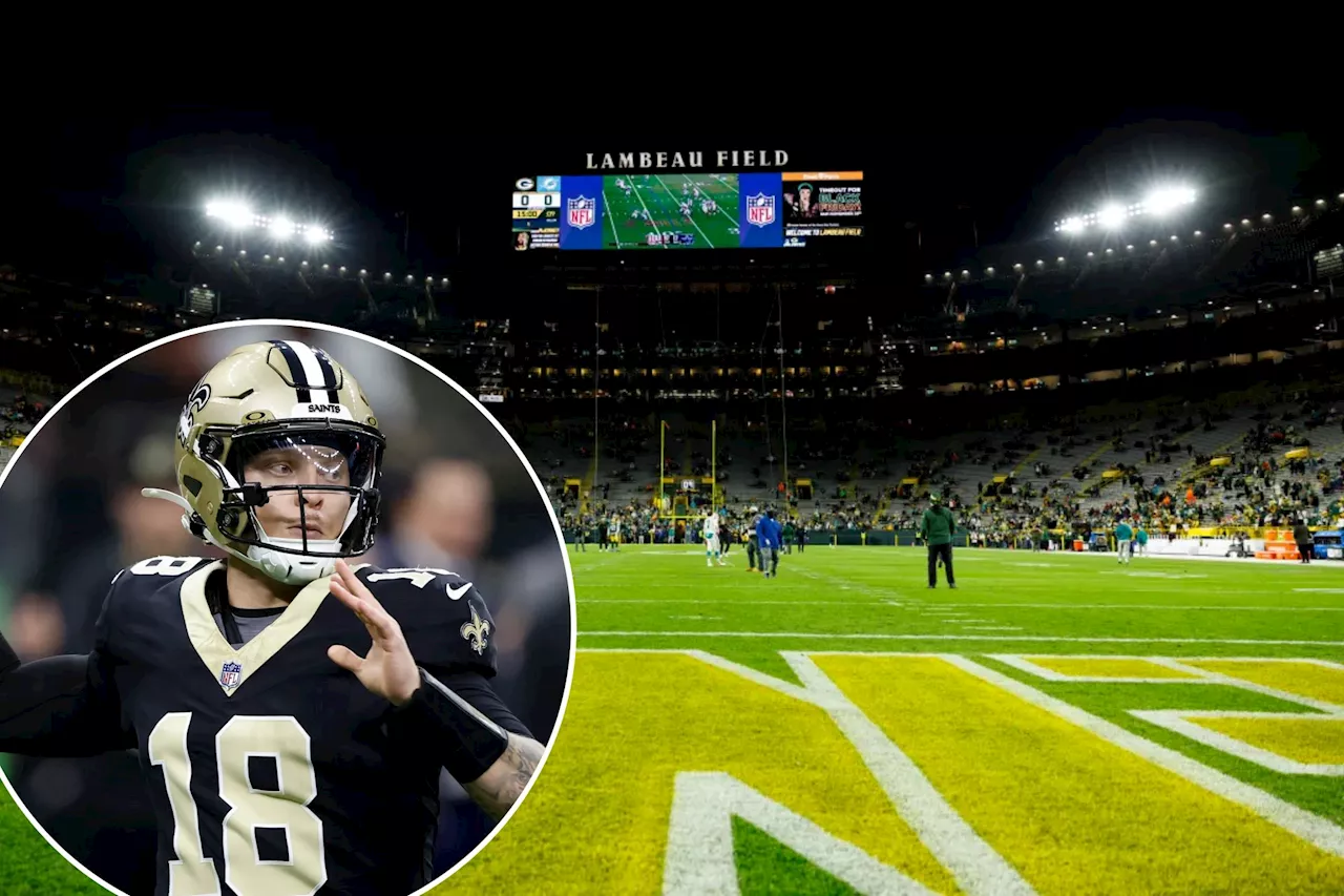 Saints QB Spencer Rattler uses cafeteria freezer to prep for frigid game versus Packers