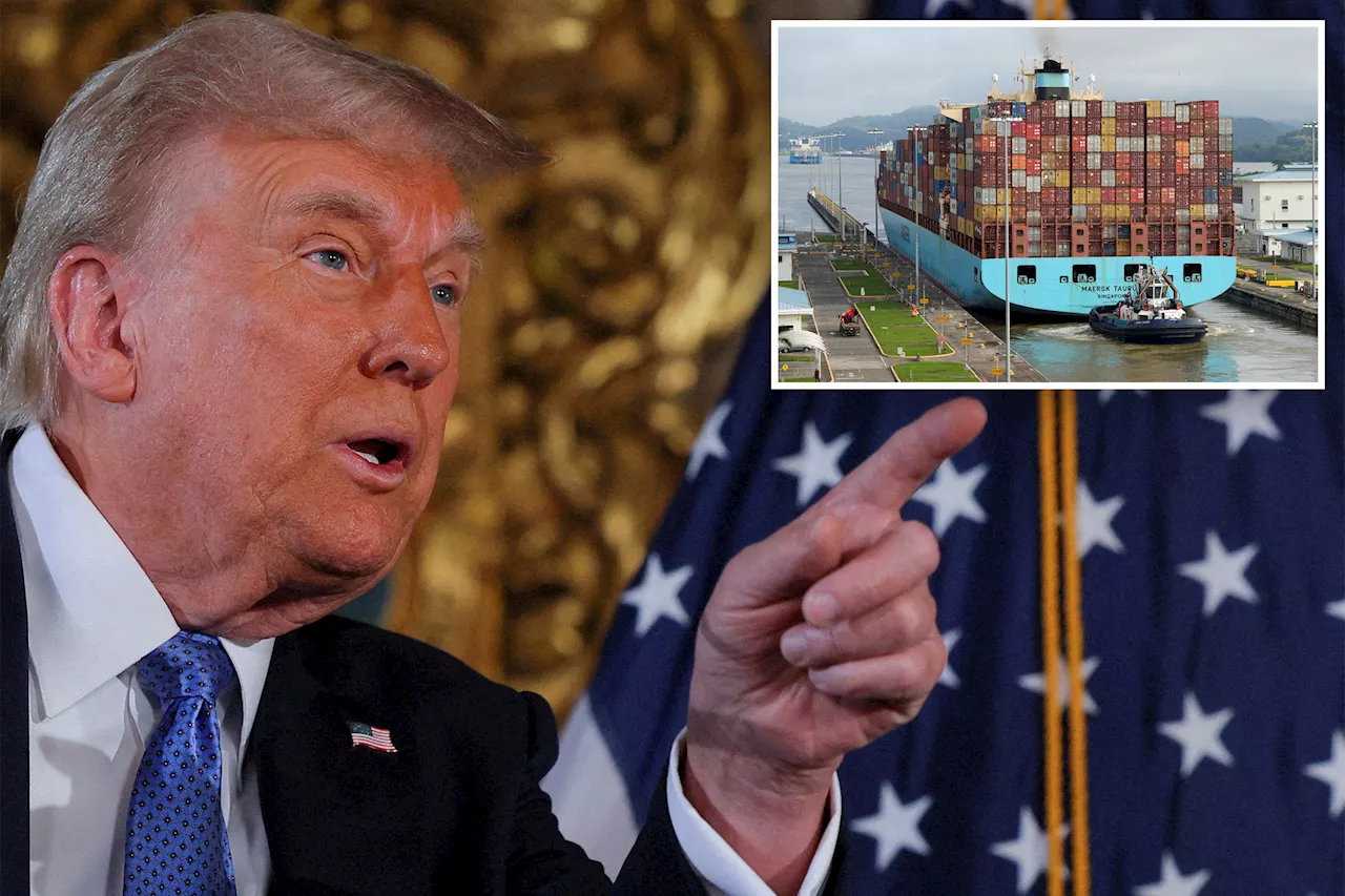 Trump threatens to demand ownership of Panama Canal 'in full'