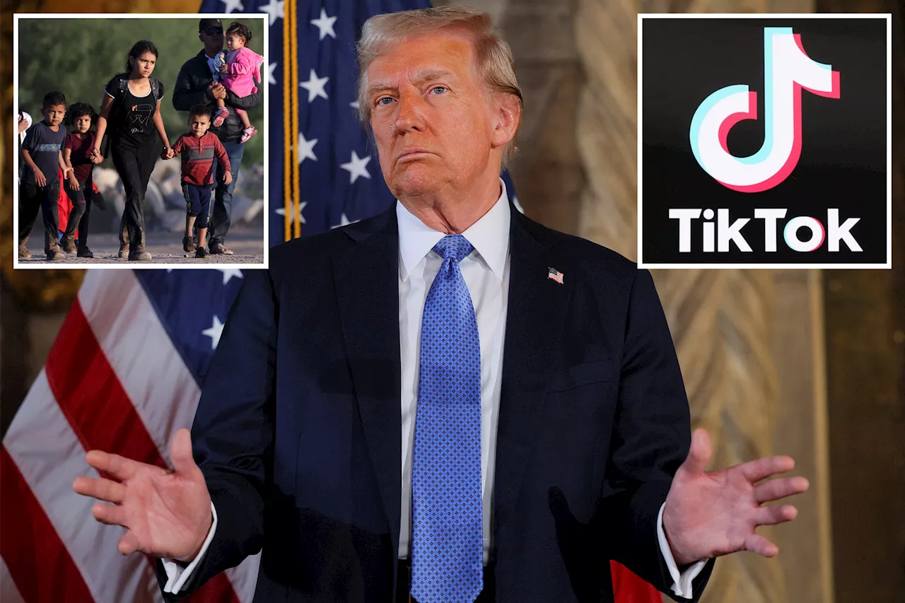 Trump vows 'largest deportation operation in American history' on Day One — and floats overturning TikTok ban